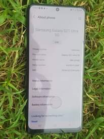 A picture of Samsung Galaxy S21 Ultra
