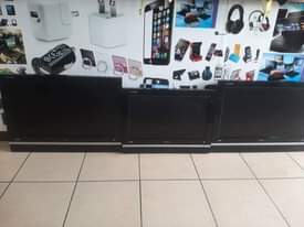 A picture of TV s 32 and 28 available