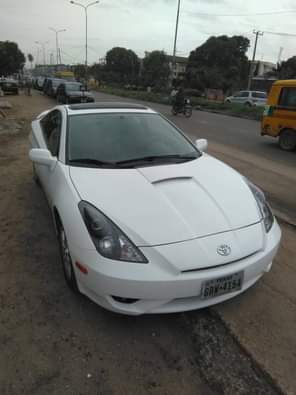 A picture of 2004 Toyota Celica GT. Tokunbo Sell To Purchase Tickets To