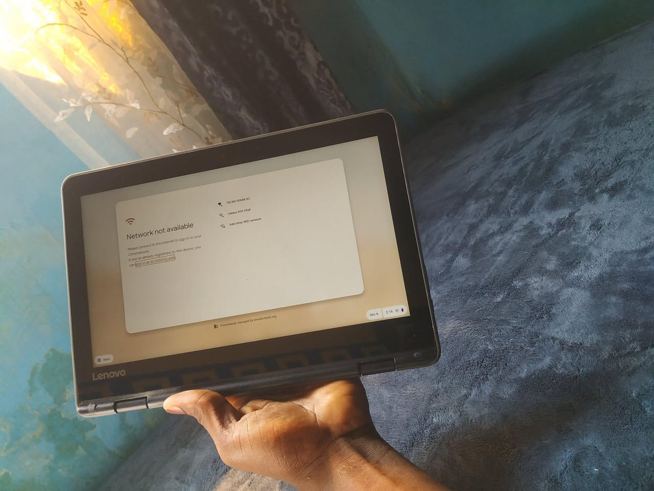 A picture of Lenovox360 Chromebook 2 in 1 Screentouch PC