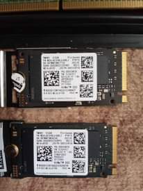 A picture of Ram 4 Gb Ddr4 Ssd 512 Gb M.2 Nmve