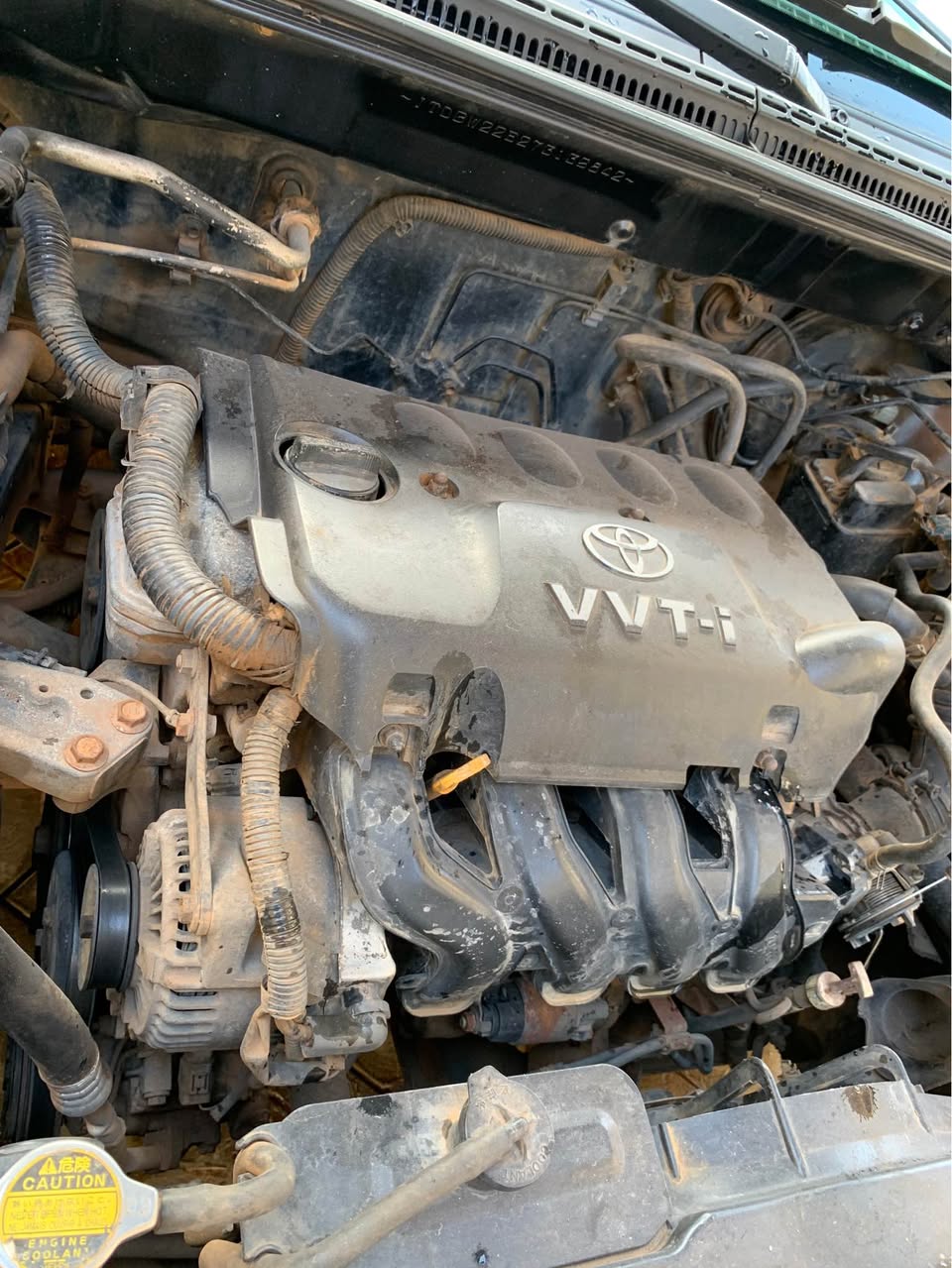 A picture of Toyota corolla 2007 Bank type