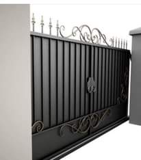 A picture of Sliding gates