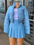 A picture of Trendy skirts round checked round plain and straight floral and