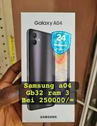 A picture of Samsung A series mpya