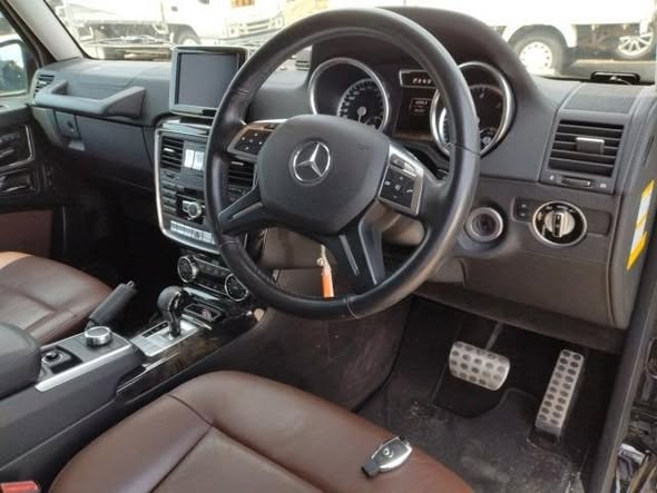 A picture of DAMAGED MERCEDES BENZ G CLASS READY TO BE IMPORTED UGX