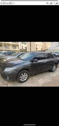 A picture of Sharp distress 2009 corolla