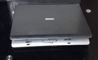 A picture of Toshiba satellite laptop