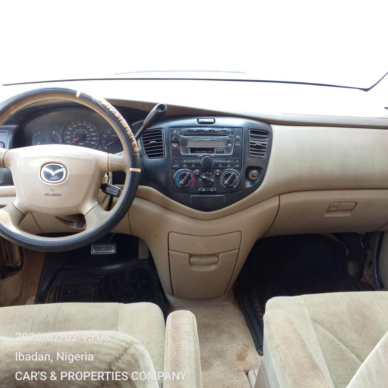 A picture of NIGERIA USE Neatly use Mazda MPV Untempered engine and gear