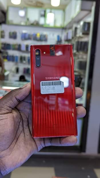 A picture of Samsung galaxy Note 10