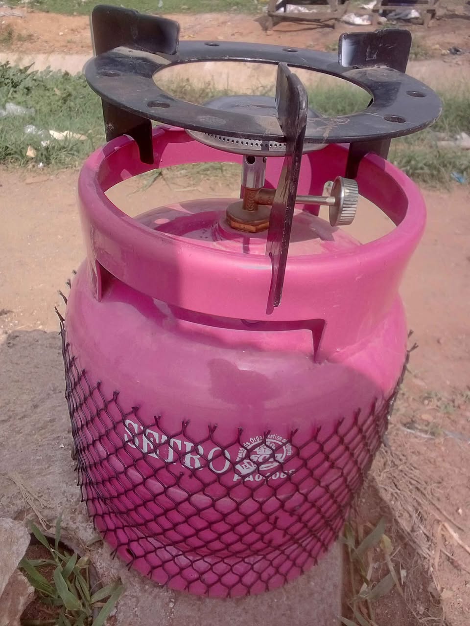 A picture of 3kg gas cylinder