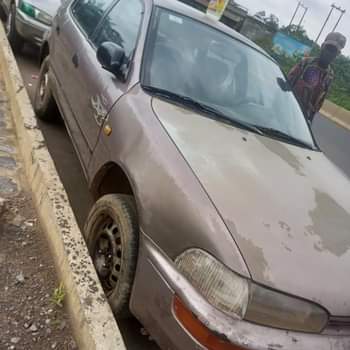 A picture of Toyota Corolla old model Lift back complete pure first body
