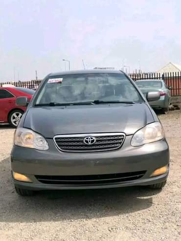 A picture of TOKUNBO Toyota Corolla YEAR MODEL 2008 TRANSMISSION Automatic CONDITION Buy