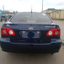 A picture of 2005 06 Toyota Corolla Less Than A Year Used Very