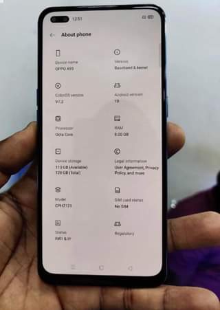 A picture of OPPO A93