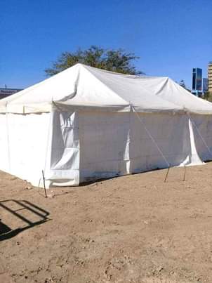 A picture of Black THURSDAY sale tents one day only call or WhatsApp