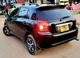 A picture of Toyota Runx Million 5 9 haipungui Automatic Petrol Tupo mwanza