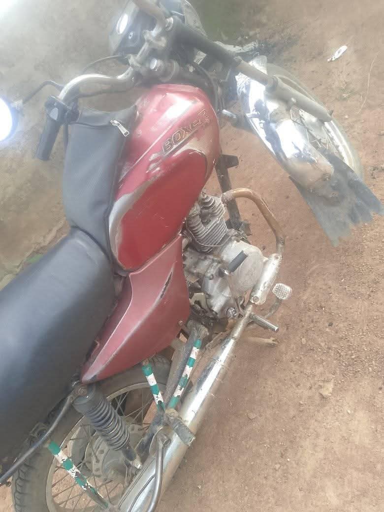 A picture of Bajaj bike