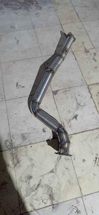 A picture of Through pipe exhaust