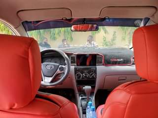 A picture of HOT distress Toyota Corolla 07 untampered engine and gear with