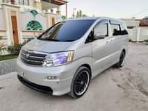 A picture of Toyota Alphard namba DX Bei mil 14 8 Ya mwaka