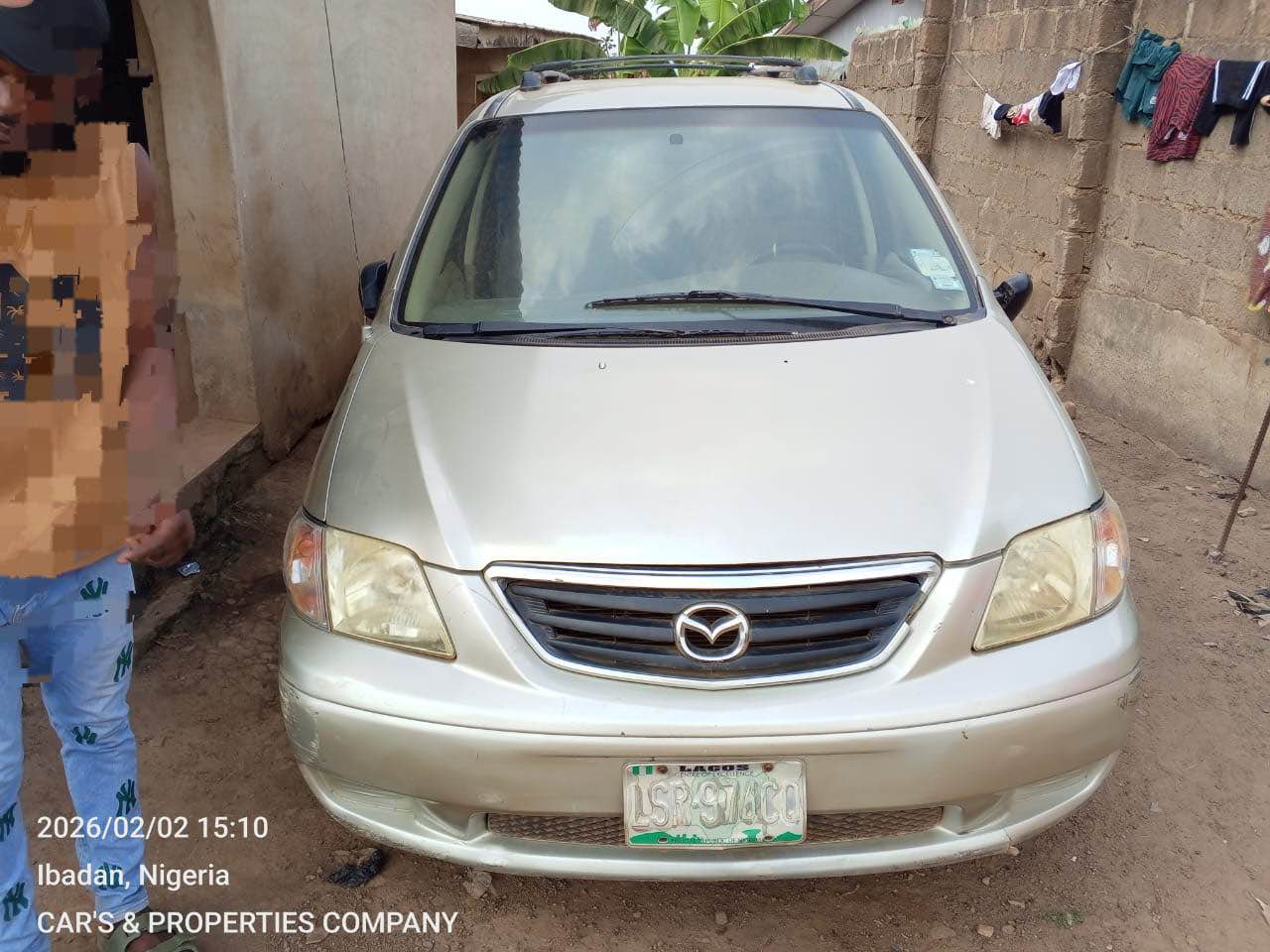 A picture of NIGERIA USE Neatly use Mazda MPV Untempered engine and gear