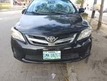 A picture of 2012 Toyota Corolla first body pan no Nigeria paint Price