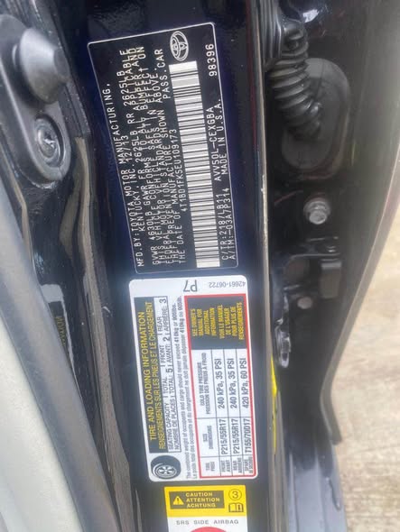 A picture of Foreign used 2014 Toyota Camry XLE