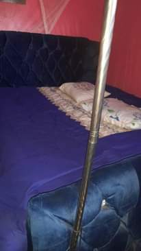 A picture of 5 x 6 clothed bed