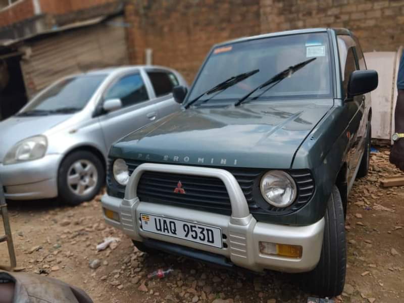 A picture of MINI PAJERO ON QUICK SALE AT 7 5 MILLION PETROL