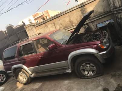 A picture of Toyota 4runner 2002 Registered and used Purely first body pan