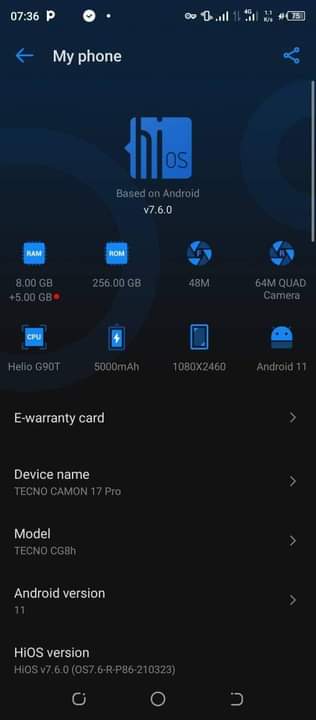 tecno camon