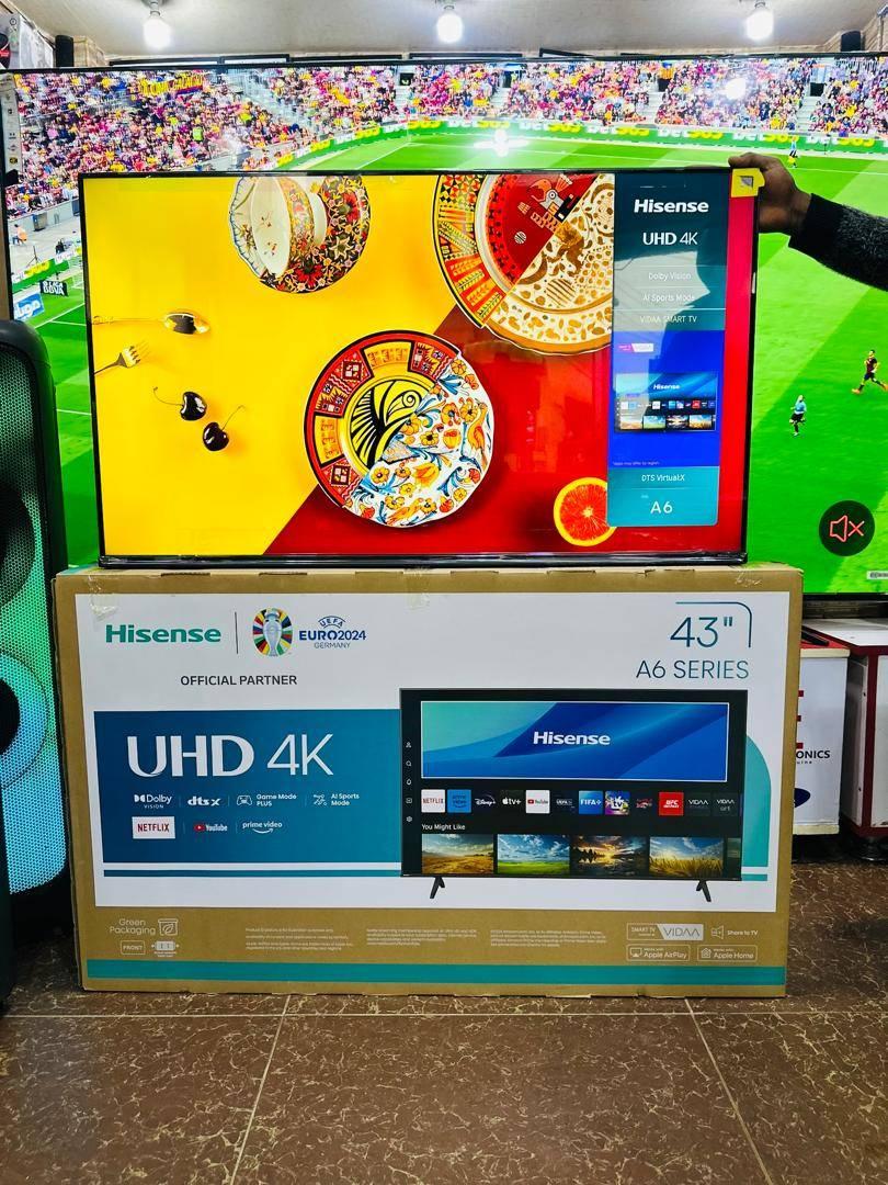 A picture of Hisense 43inches 4K UHD Smart Tv