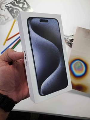 A picture of Apple iPhone 15 series accessible now brand new full boxed