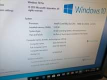 A picture of Lenovo desktop pc full set