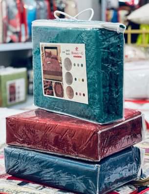 A picture of woolen mattress covers