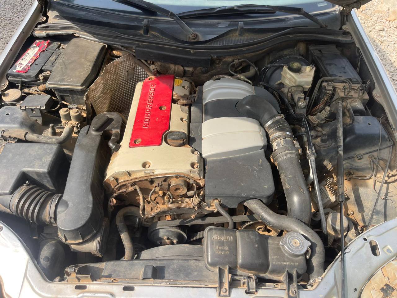A picture of Benz SLK300
