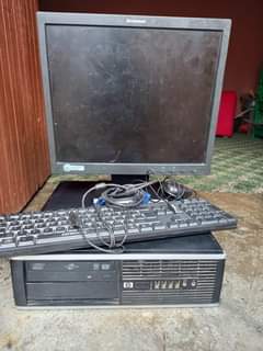 A picture of Hp desktop