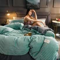 A picture of CORAL VELVET DUVETS