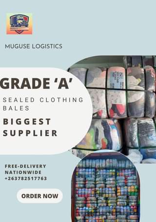 clothing bales