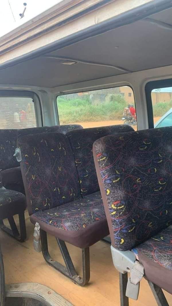 A picture of Hummer bus out for sale Price 10m Location Ikorodu Lagos