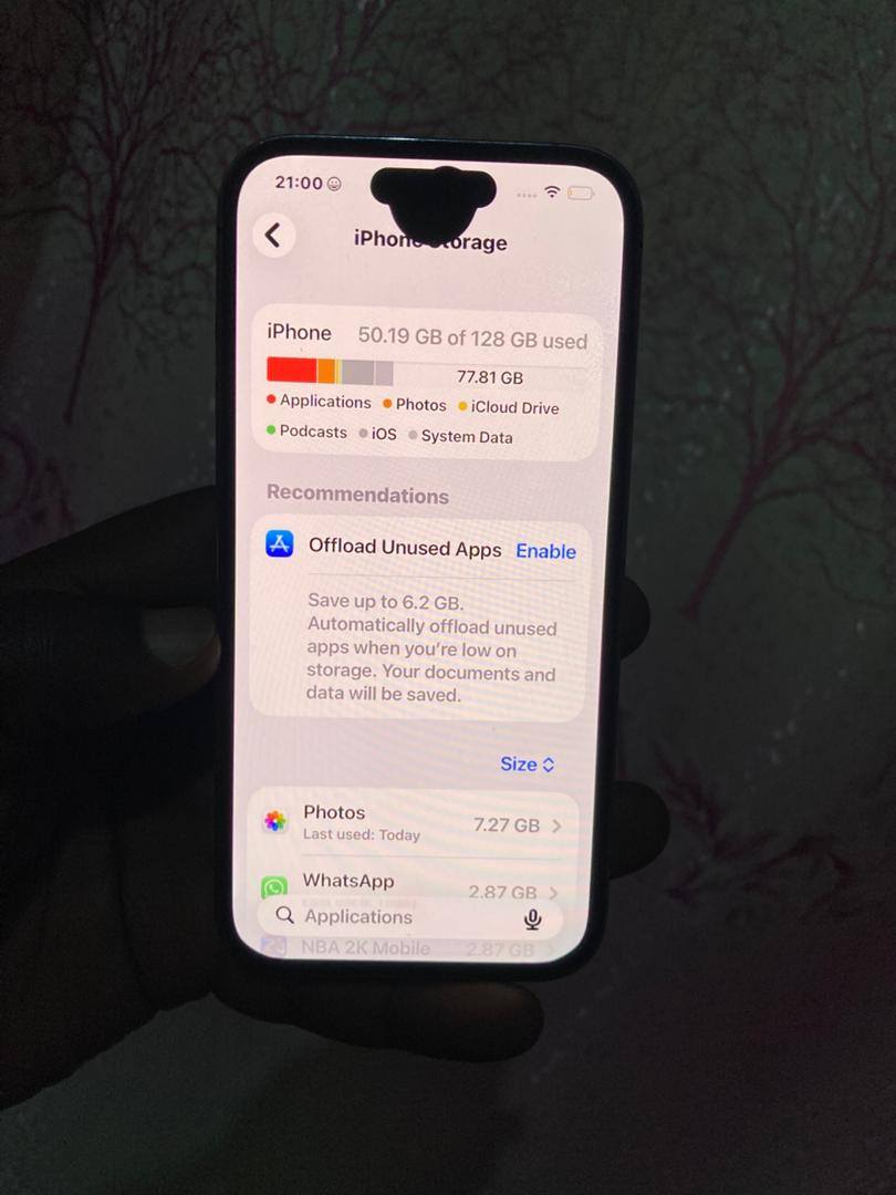 A picture of IPHONE 14 Pro AT ONLY 1 380 000 128GB STORAGE