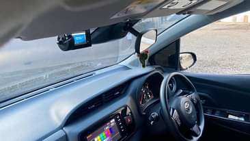 A picture of Toyota vitz 2016 1300cc.