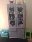 A picture of Fridge sideboard and counter