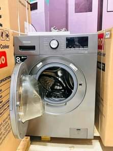 A picture of Upgrade your laundry game with brand new Hisense Frontloaders on