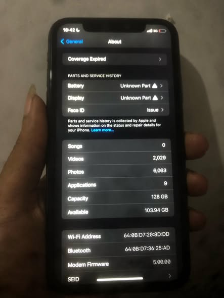 A picture of iPhone 11