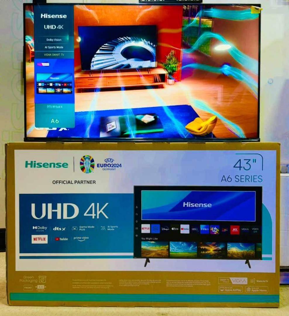 A picture of Hisense 43inches 4K UHD Smart Tv