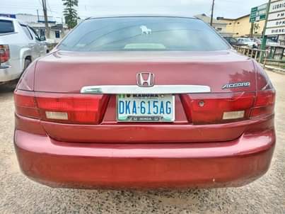 A picture of HONDA ACCORD EOD