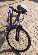 A picture of Mountain Sports Bicycle with Helmet