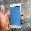 A picture of OPPO A57 HAINA. CRECK WALA MICHUBUKOO